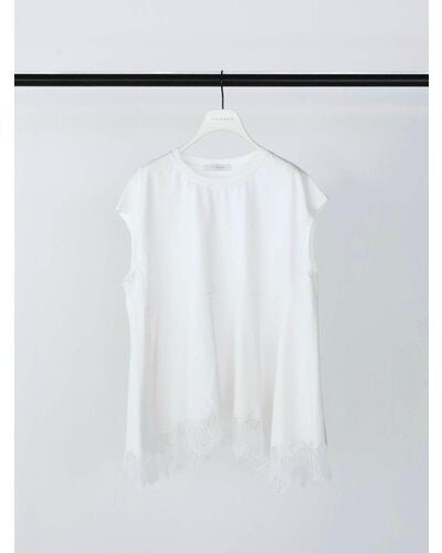 【CHIGNON 2026 SS COLLECTION】レースフレンチカットソー - Champdelarose