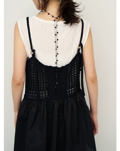 【CHIGNON 2026 SS COLLECTION】モチーフニットキャミソール - Champdelarose