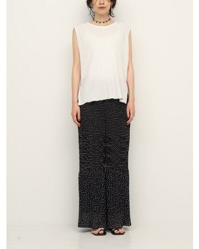【CHIGNON 2026 SS COLLECTION】ラインワッシャータンクトップ - Champdelarose