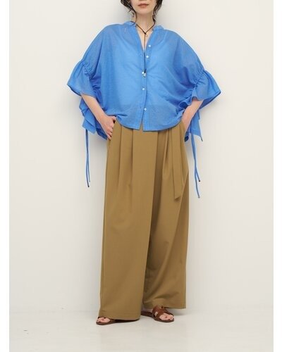 【CHIGNON 2026 SS COLLECTION】ドロストフレアワイド2WAYBL - Champdelarose