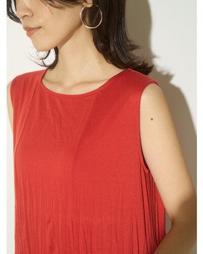 【CHIGNON 2026 SS COLLECTION】サークルフープオニキス3WAYピアス - Champdelarose