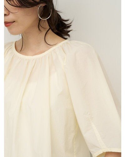 【CHIGNON 2026 SS COLLECTION】サークルフープオニキス3WAYピアス - Champdelarose