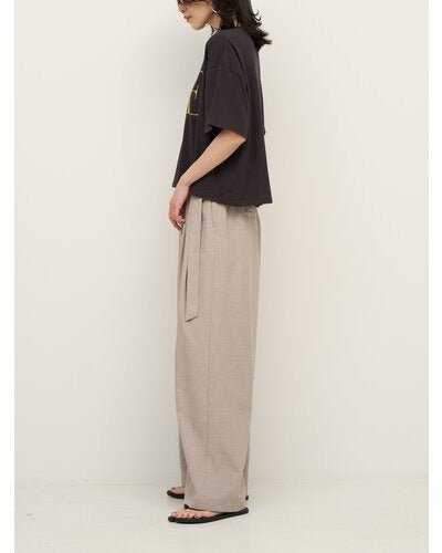 【CHIGNON 2026 SS COLLECTION】"AWE"プリントクロップドTee - Champdelarose