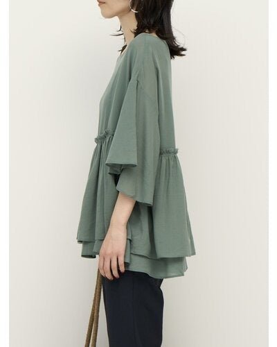 【CHIGNON 2026 SS COLLECTION】ダブルギャザーオーバーBL - Champdelarose