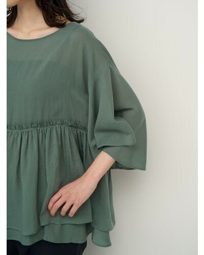 【CHIGNON 2026 SS COLLECTION】ダブルギャザーオーバーBL - Champdelarose
