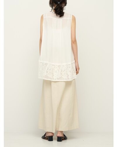 【CHIGNON 2026 SS COLLECTION】シアーメッシュ×レースチュニックBL - Champdelarose