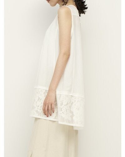 【CHIGNON 2026 SS COLLECTION】シアーメッシュ×レースチュニックBL - Champdelarose