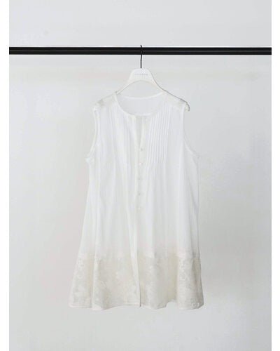 【CHIGNON 2026 SS COLLECTION】シアーメッシュ×レースチュニックBL - Champdelarose