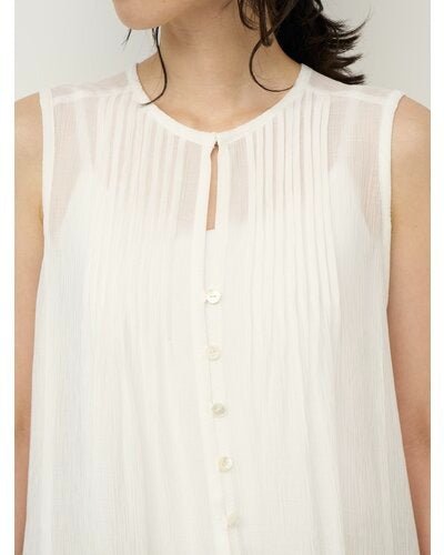 【CHIGNON 2026 SS COLLECTION】シアーメッシュ×レースチュニックBL - Champdelarose