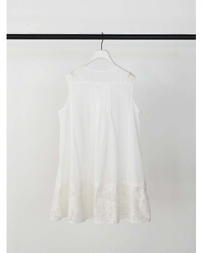 【CHIGNON 2026 SS COLLECTION】シアーメッシュ×レースチュニックBL - Champdelarose
