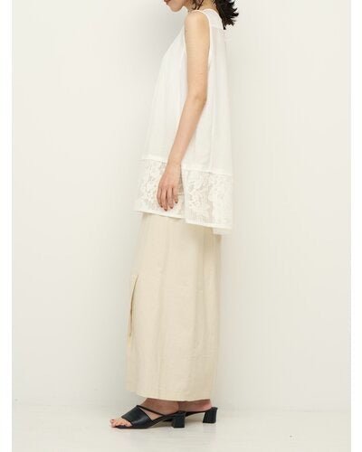 【CHIGNON 2026 SS COLLECTION】シアーメッシュ×レースチュニックBL - Champdelarose