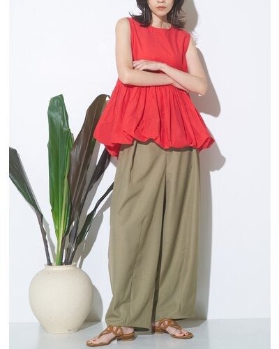 【CHIGNON 2026 SS COLLECTION】バルーンペプラムBL - Champdelarose