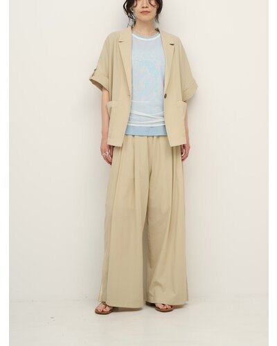 【CHIGNON 2026 SS COLLECTION】バックスリットシアーJK - Champdelarose