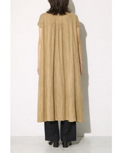 【CHIGNON 2026 SS COLLECTION】リネンタッチロングシャツOP - Champdelarose