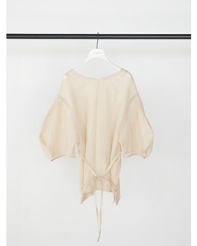 【CHIGNON 2026 SS COLLECTION】シアーチェックボリュームスリーブPO - Champdelarose