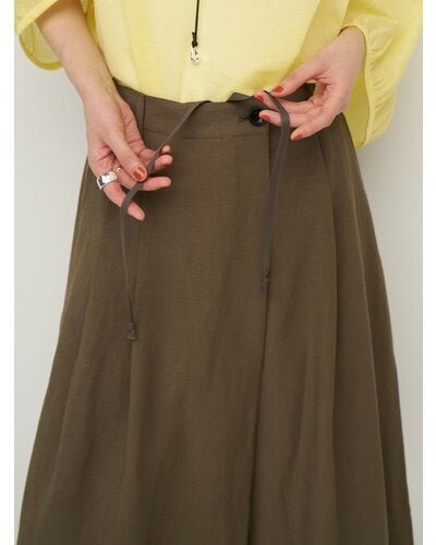 【CHIGNON 2026 SS COLLECTION】麻ミックスキャロットPT - Champdelarose