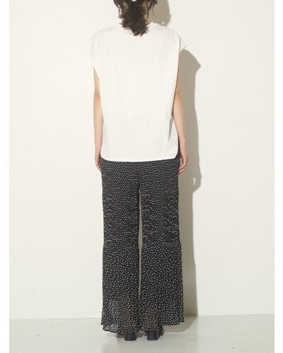 【CHIGNON 2026 SS COLLECTION】サッカードットプリーツPT - Champdelarose