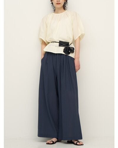 【CHIGNON 2026 SS COLLECTION】ウエストタックシアーワイドPT - Champdelarose