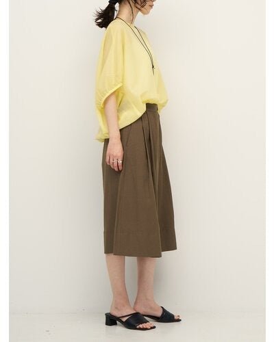 【CHIGNON 2026 SS COLLECTION】麻ミックスキャロットPT - Champdelarose
