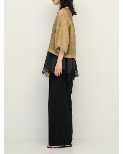 【CHIGNON 2026 SS COLLECTION】シアープリントハーフスリーブSH - Champdelarose