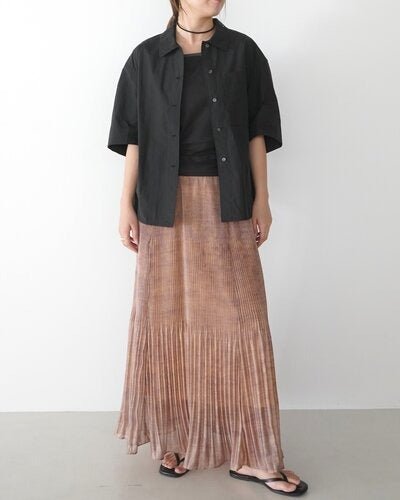 【CHIGNON 2026 SS COLLECTION】シアープリーツSK - Champdelarose