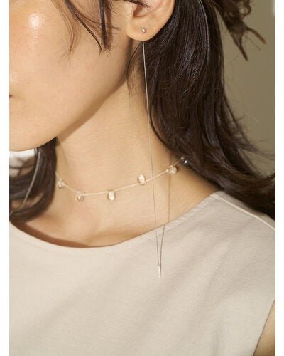 【CHIGNON 2026 SS COLLECTION】SV925ボックスチェーンアメリカンP - Champdelarose