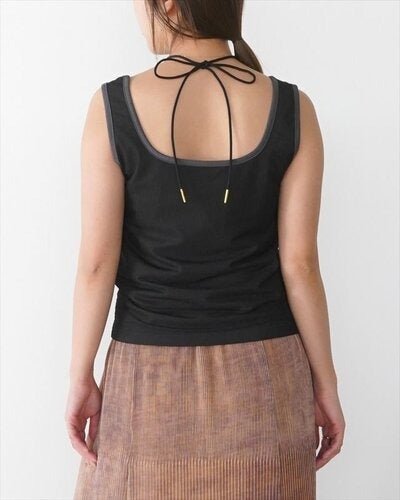 【CHIGNON 2026 SS COLLECTION】ナローストラップチュールTANK - Champdelarose