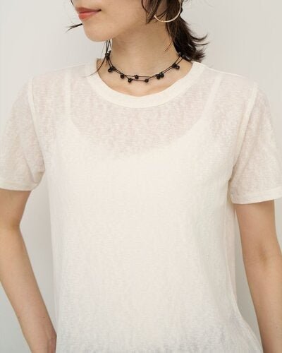 【CHIGNON 2026 SS COLLECTION】レイヤードシアーTOPS - Champdelarose