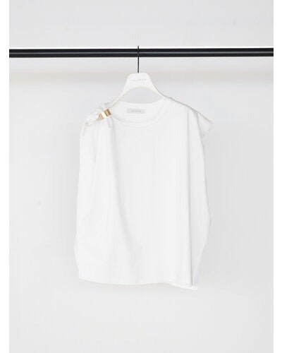 【CHIGNON 2026 SS COLLECTION】メタルクリップ付きタックTOPS - Champdelarose