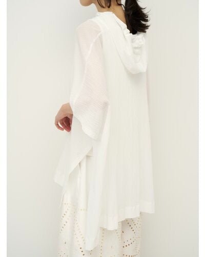 【CHIGNON 2026 SS COLLECTION】シアーメッシュポンチョTOPS - Champdelarose