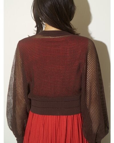【CHIGNON 2026 SS COLLECTION】ボーダースカシドルマンZIPCD - Champdelarose