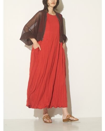 【CHIGNON 2026 SS COLLECTION】ボーダースカシドルマンZIPCD - Champdelarose