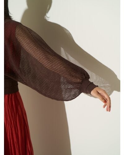 【CHIGNON 2026 SS COLLECTION】ボーダースカシドルマンZIPCD - Champdelarose