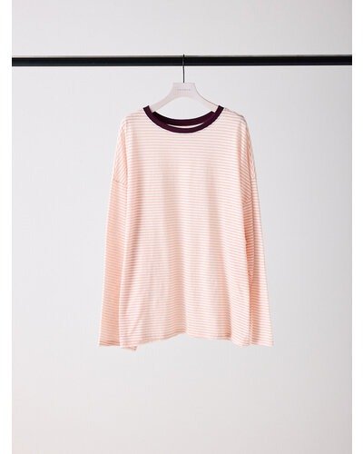 追加生産【CHIGNON 2026 SS】シアーボーダーロンTEE - Champdelarose