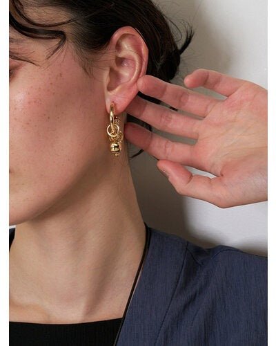 【CHIGNON 2026 SUMMER COLECTION】ジングルフープイヤリング - Champdelarose
