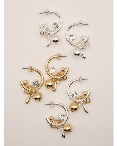 【CHIGNON 2026 SUMMER COLECTION】シングルフープピアス - Champdelarose