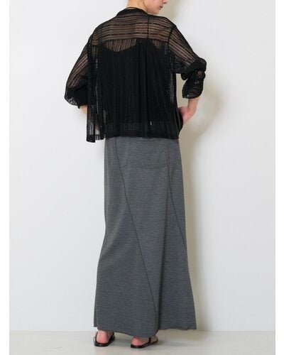 【CHIGNON 2026 SUMMER COLECTION】ストレッチレースシャツカーデ - Champdelarose