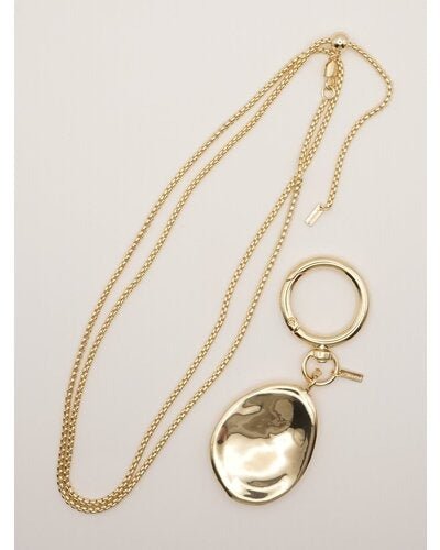 【CHIGNON 2026 SUMMER COLECTION】ミラーネックレス＆キーホルダー - Champdelarose
