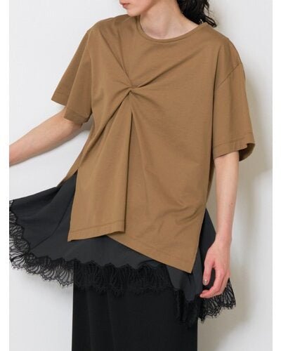 【CHIGNON 2026 SUMMER COLECTION】フロントツイストアシメトップス - Champdelarose