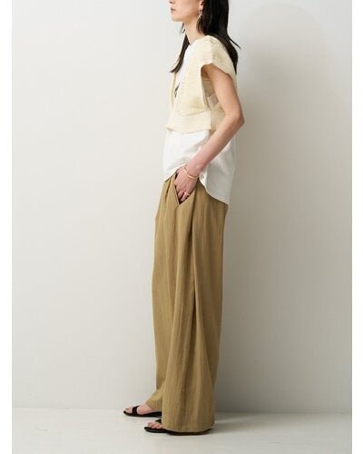 【CHIGNON 2026 SUMMER COLECTION】ヘアピンレースドッキングベスト - Champdelarose