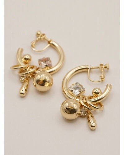 【CHIGNON 2026 SUMMER COLECTION】ジングルフープイヤリング - Champdelarose