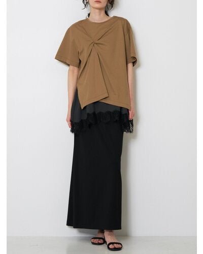 【CHIGNON 2026 SUMMER COLECTION】フロントツイストアシメトップス - Champdelarose