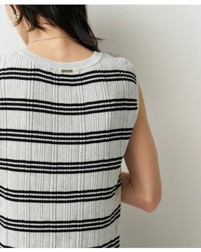 【CHIGNON 2026 SUMMER COLECTION】ランダムリブニットタンク - Champdelarose