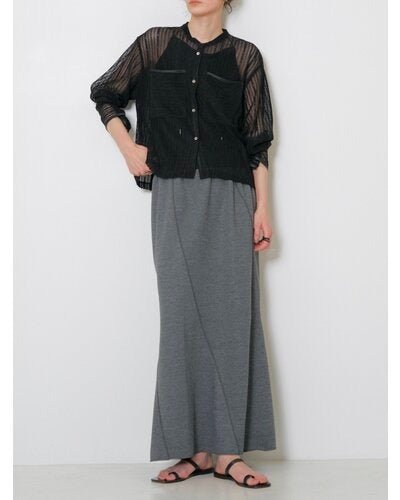 【CHIGNON 2026 SUMMER COLECTION】ストレッチレースシャツカーデ - Champdelarose