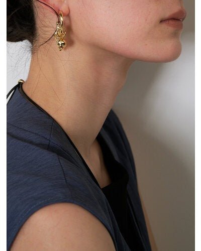 【CHIGNON 2026 SUMMER COLECTION】ジングルフープイヤリング - Champdelarose