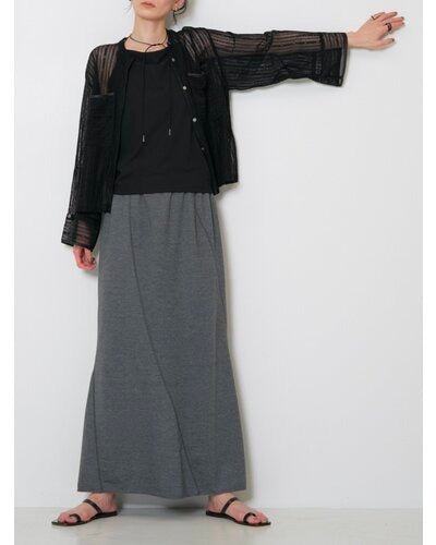 【CHIGNON 2026 SUMMER COLECTION】ストレッチレースシャツカーデ - Champdelarose