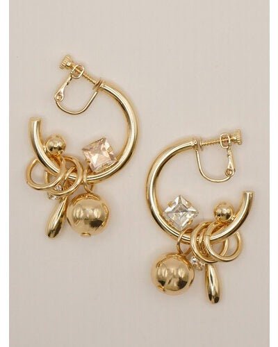 【CHIGNON 2026 SUMMER COLECTION】ジングルフープイヤリング - Champdelarose