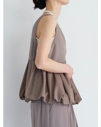 【CHIGNON 2026 SUMMER COLECTION】2WAYバルーンビスチェ - Champdelarose