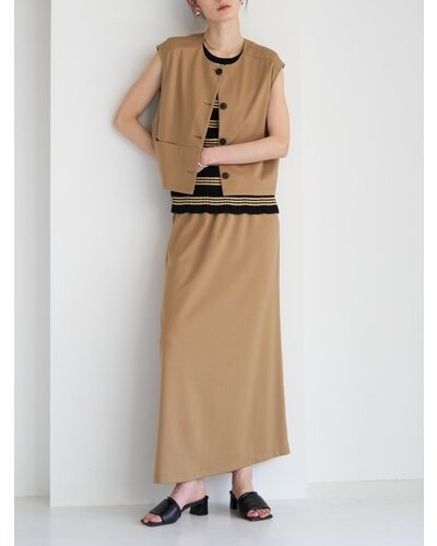 【CHIGNON 2026 SUMMER COLECTION】ポンチアシメ2WAYSK - Champdelarose