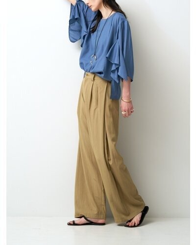 【CHIGNON 2026 SUMMER COLECTION】フレアスリーブBL - Champdelarose